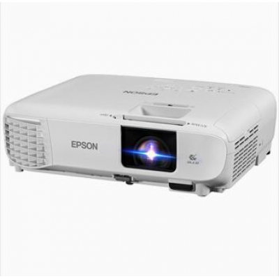 爱普生（EPSON）投影仪会议商务会议投影仪 CB-FH06 标配+100英寸电动遥控幕布+安装配件